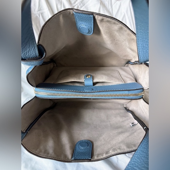 Kate Spade Knott Medium Crossbody Tote Manta Blue - Picture 6 of 9